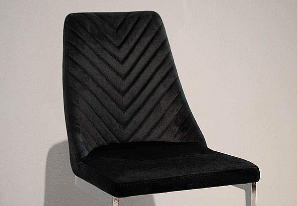 Барный стул Prestol Прайм Черный ткань велюр-5