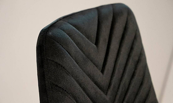 Барный стул Prestol Прайм Черный ткань велюр-7