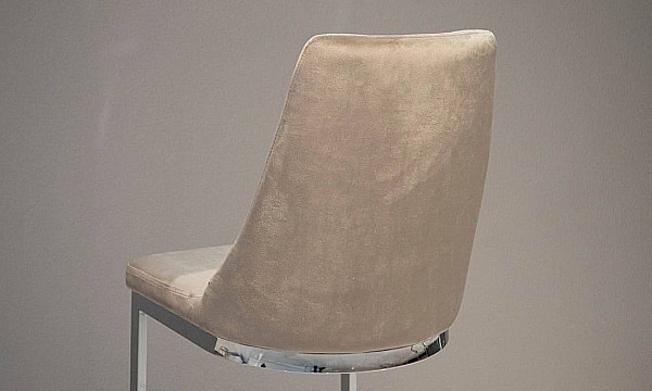 Барный стул Prestol Прайм Бежевый ткань велюр-8