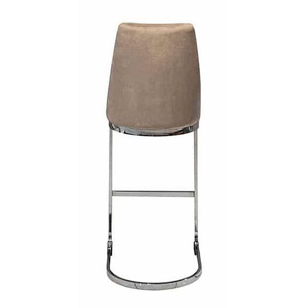Барный стул Prestol Прайм Бежевый ткань велюр-4