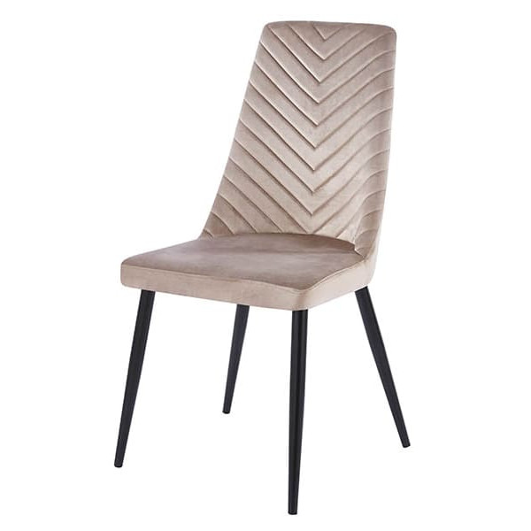 Стілець Prestol Еліт Бежевий велюр-0