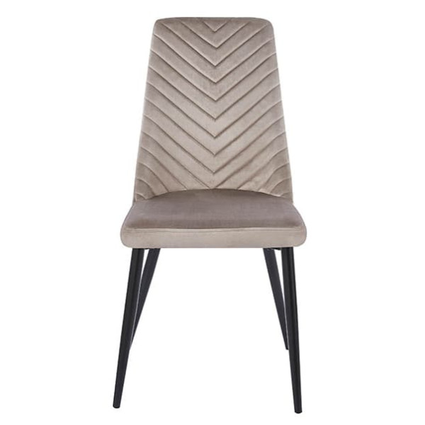 Стілець Prestol Еліт Бежевий велюр-1