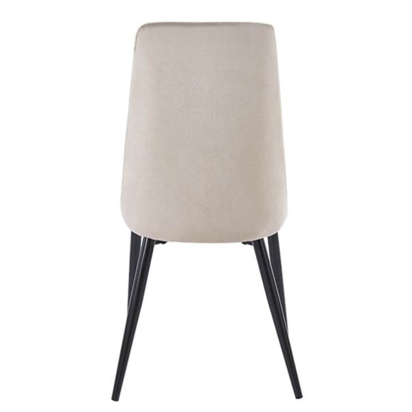 Стілець Prestol Еліт Бежевий велюр-4