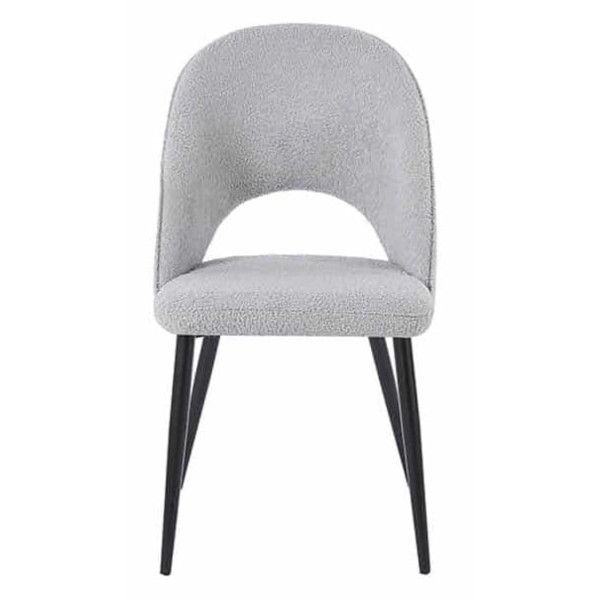 Стілець Prestol Комо Світло-сірий тканина букле-1