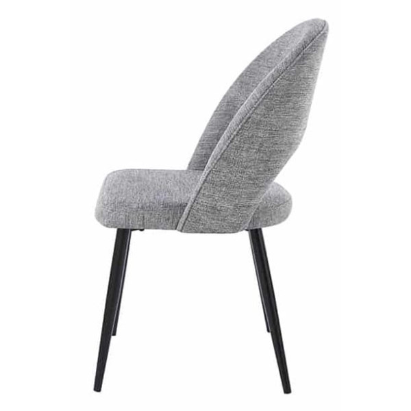 Стул Prestol Комо Серый ткань рогожка-2