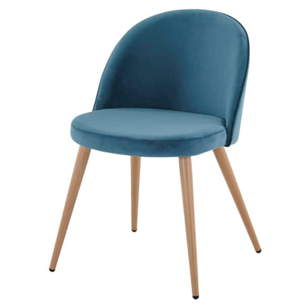 Стул Prestol Паркер Лазурный Велюр-0