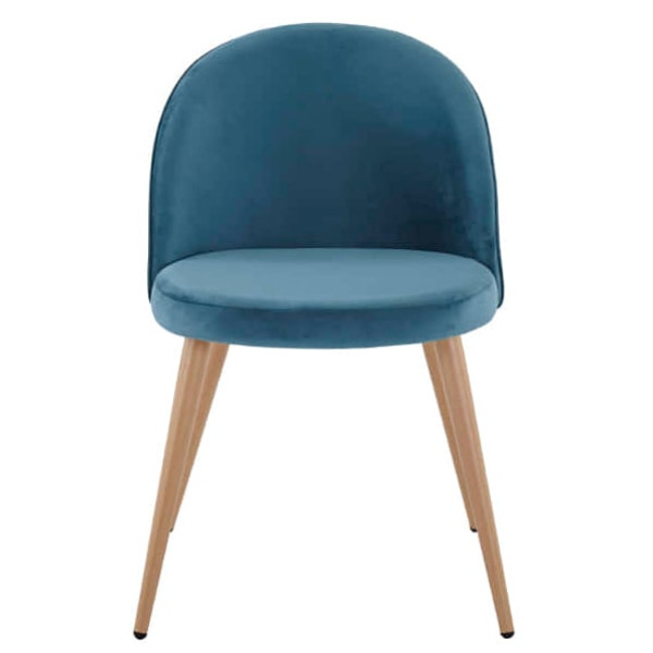 Стул Prestol Паркер Лазурный Велюр-1