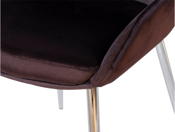 Стул Prestol Дейт Фиолетовый Велюр Стул Prestol Дейт Фиолетовый Велюр-6