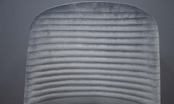 Стул Prestol Доминик Серый Велюр-5