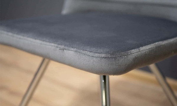 Стул Prestol Доминик Серый Велюр-6