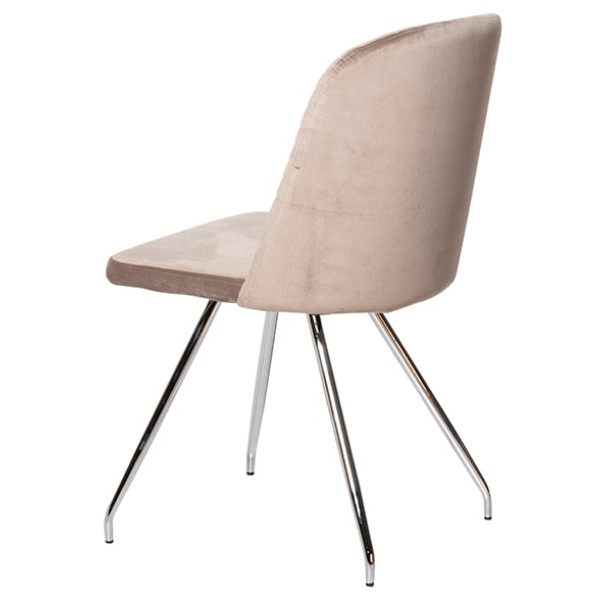 Стул Prestol Доминик Капучино Велюр Стул Prestol Доминик Капучино Велюр-3