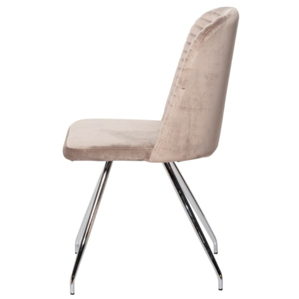 Стул Prestol Доминик Капучино Велюр Стул Prestol Доминик Капучино Велюр-2