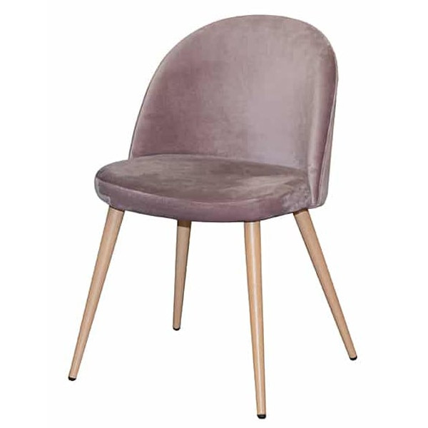 Стул Prestol Паркер Розовый Велюр-0