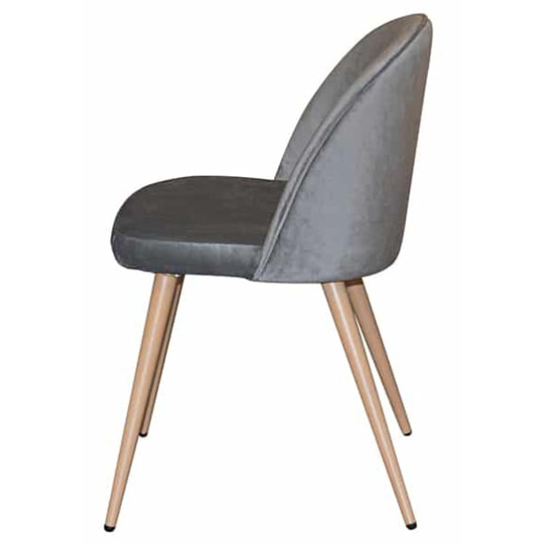 Стул Prestol Паркер Серый Велюр-2