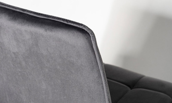 Стул Prestol Роуз Серый Велюр-5