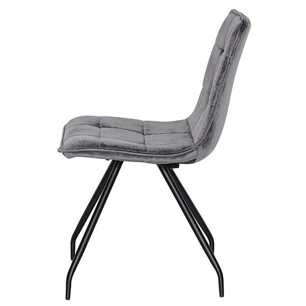 Стул Prestol Роуз Серый Велюр-2