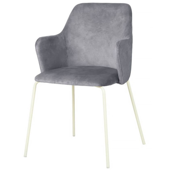 Стілець Prestol Белла Сірий Велюр-0