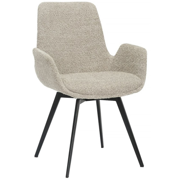 Стул поворотный Prestol Дюк Бежевый Букле-0