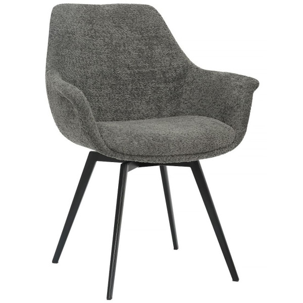 Стул поворотный Prestol Маркиз Серый Букле-0