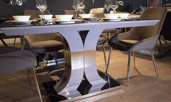 Стіл обідній Prestol КОСМО Капучино Скло-3