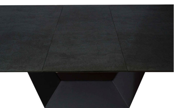 Стіл розкладний обідній Prestol АНТЕЙ Чорний Скло-5