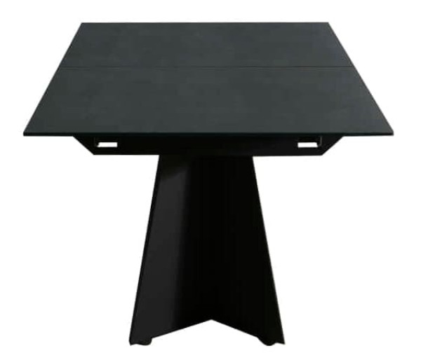 Стіл розкладний обідній Prestol АНТЕЙ Чорний Скло-3