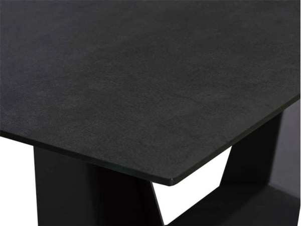 Стіл розкладний обідній Prestol АНТЕЙ Чорний Скло-7