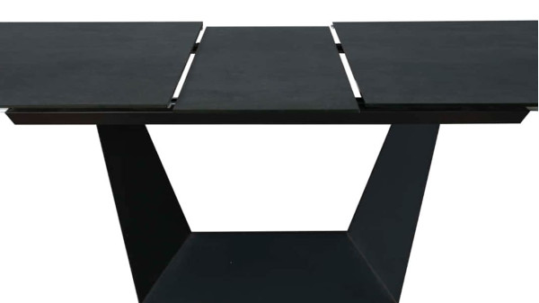 Стіл розкладний обідній Prestol АНТЕЙ Чорний Скло-6