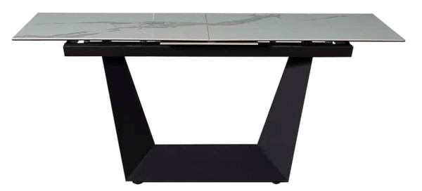 Стіл розкладний обідній Prestol ПЕГАС Білий Кераміка 160-1