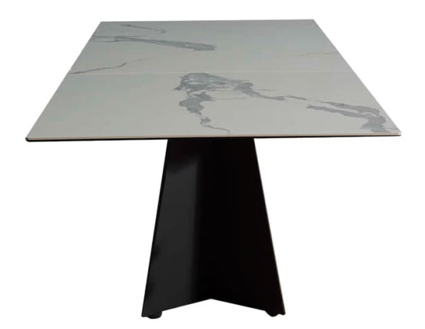 Стіл розкладний обідній Prestol ПЕГАС Білий Кераміка 160-3