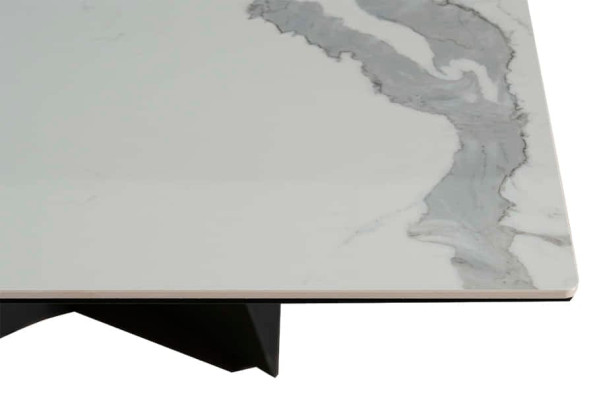 Стіл розкладний обідній Prestol ПЕГАС Білий Кераміка 180-7