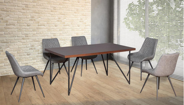 Стіл обідній Prestol ДЖОКЕР горіх МДФ-3