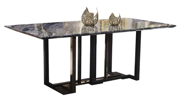 Стол обеденный Prestol Эклипс Черный Мрамор-1
