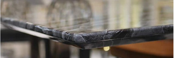 Стол обеденный Prestol Эклипс Черный Мрамор-9