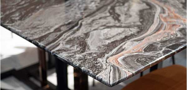 Стол обеденный Prestol Эклипс Черный Мрамор-7