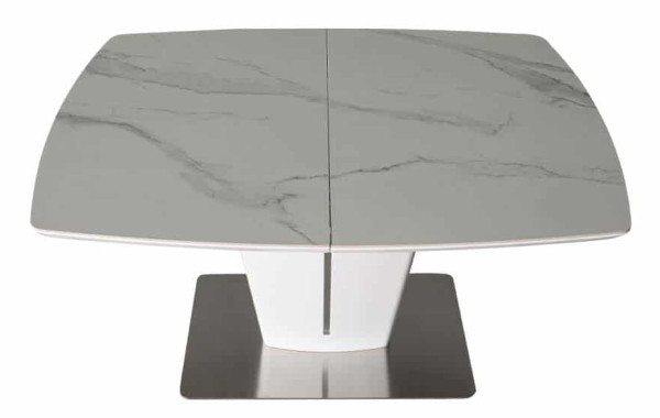 Стіл розкладний обідній Prestol АДАМ Білий Кераміка-6