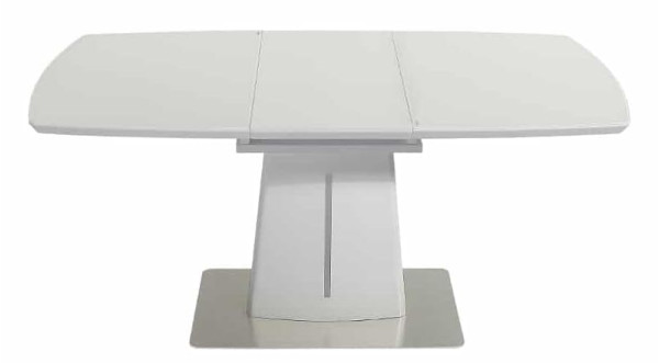 Стіл розкладний обідній Prestol АДАМ Білий Скло-4