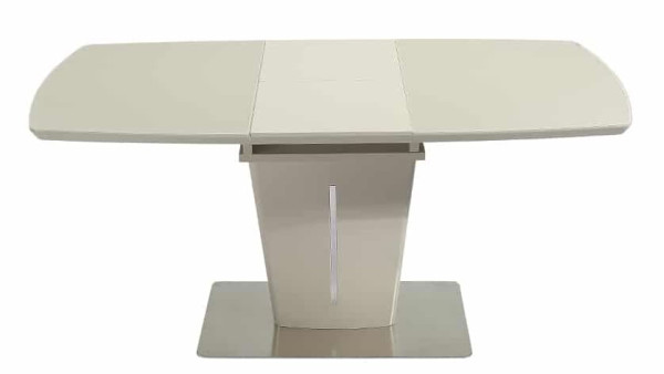 Стіл розкладний обідній Prestol АДАМ Бежевий Скло-2