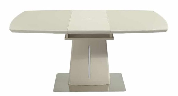Стіл розкладний обідній Prestol АДАМ Бежевий Скло-4