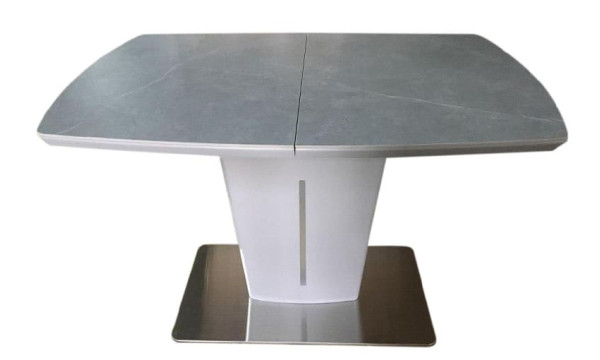 Стіл розкладний обідній Prestol АДАМ Сірий Кераміка-1