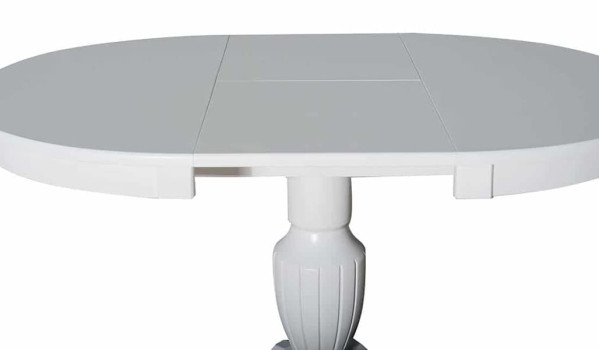 Стол раскладной обеденный Prestol БЛАНКА Белый 900 МДФ-4