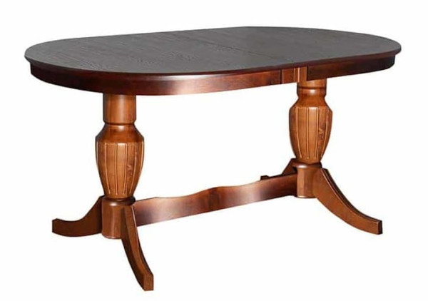 Стіл розкладний обідній Prestol БЛАНКУ Горіх 1600 МДФ-0