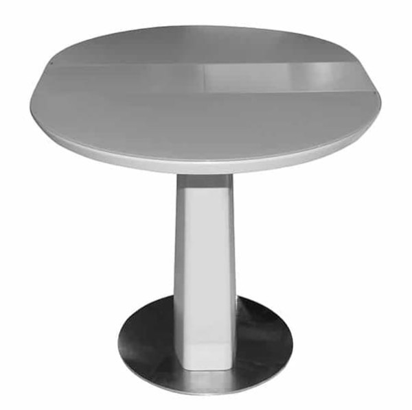 Стіл розкладний обідній Prestol ЄВА Світло-сірий Скло-5