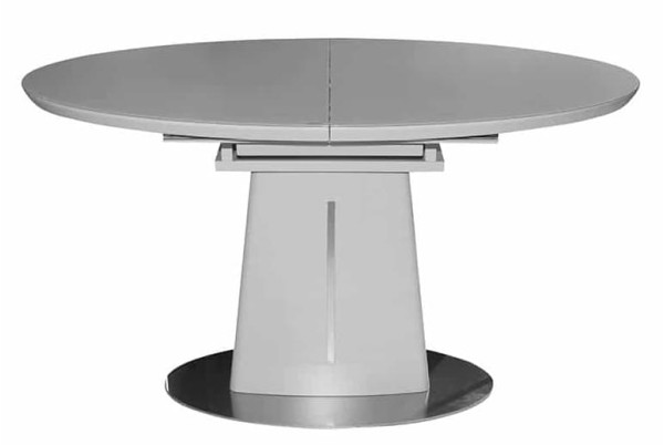 Стіл розкладний обідній Prestol ЄВА Світло-сірий Скло-2
