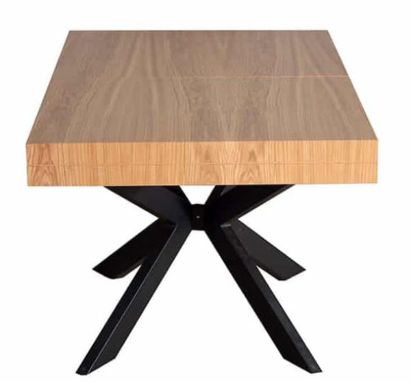 Стол раскладной обеденный Prestol ХАНТЕР Дуб МДФ-1