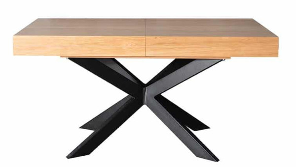 Стол раскладной обеденный Prestol ХАНТЕР Дуб МДФ-2