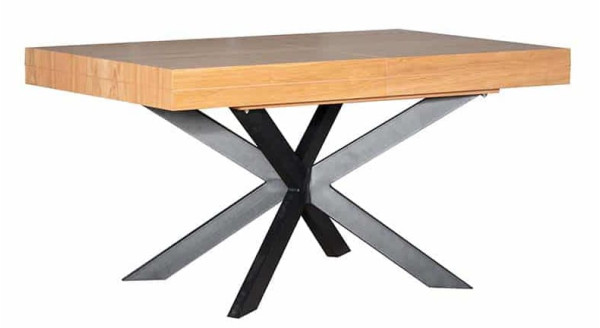 Стол раскладной обеденный Prestol ХАНТЕР Дуб МДФ-8