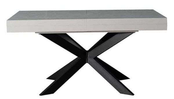 Розкладний стіл обідній Prestol ХАНТЕР Сірий МДФ-2