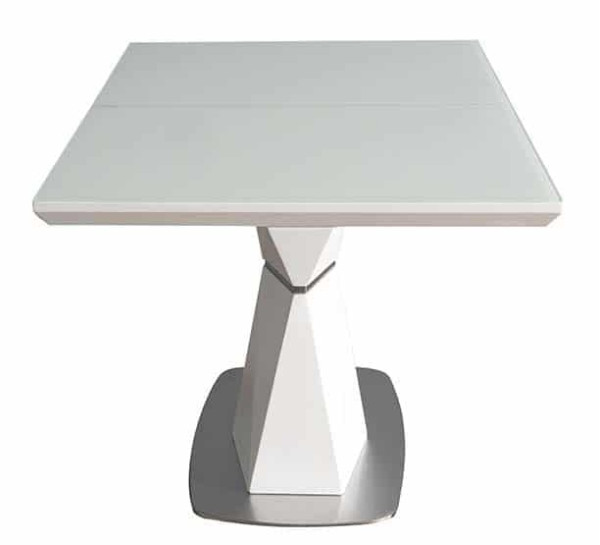 Стіл розкладний обідній Prestol КРИСТАЛ Білий МДФ-1