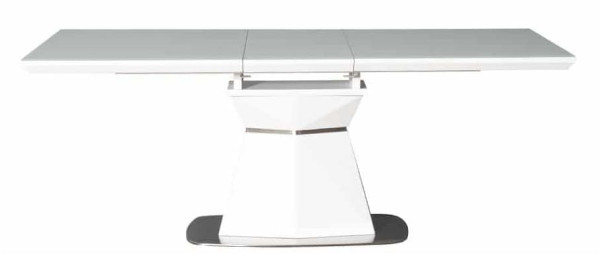 Стіл розкладний обідній Prestol КРИСТАЛ Білий МДФ-3